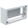 French Faceplate Back Box Quad