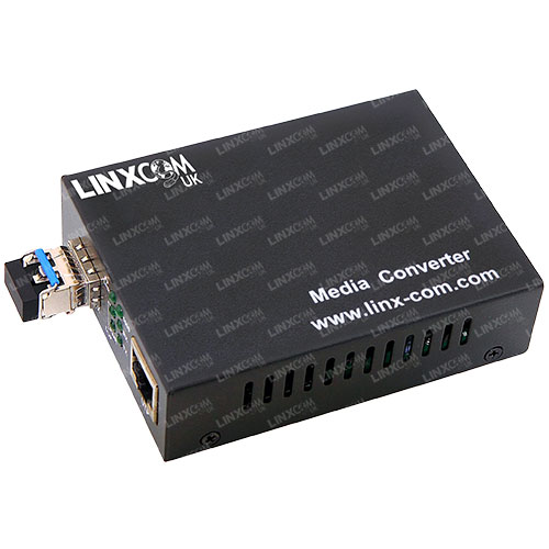 SFP to RJ45 Media Converter - Linxcom UK