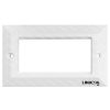 UK Bevelled faceplates Quad