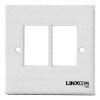 UK Faceplates 6C Port Double