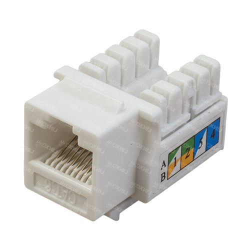 UTP CAT6 Keystone Jacks 90° UK
