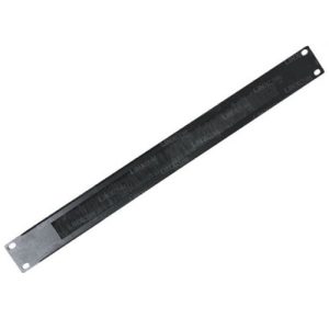 1U 19" Cabinet Brush Panel