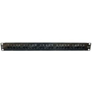 1U CAT3 UTP 25 Port Patch Panel