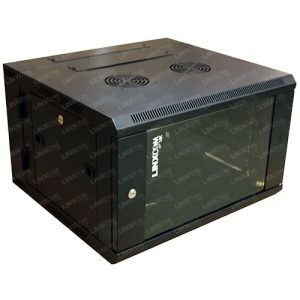 6U 19" 600x550mm Double Door Wall Cabinet