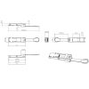 QSFP-SFP Transceiver Drawing