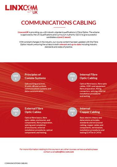 Communications Cabling Course