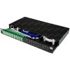 1U Loaded Sliding Patch Panel - SC/DX-LC/QD 24 Port