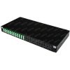 1U Loaded Sliding Patch Panel - SC/DX-LC/QD 24 Port Closed